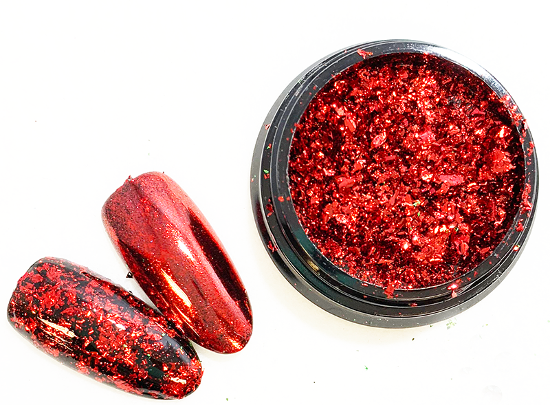 Holiday Candy Chrome Set - Red & Green