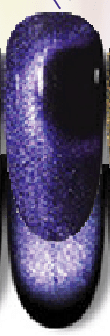 AMETHYST  BLACK OUT CATS EYE GEL POLISH