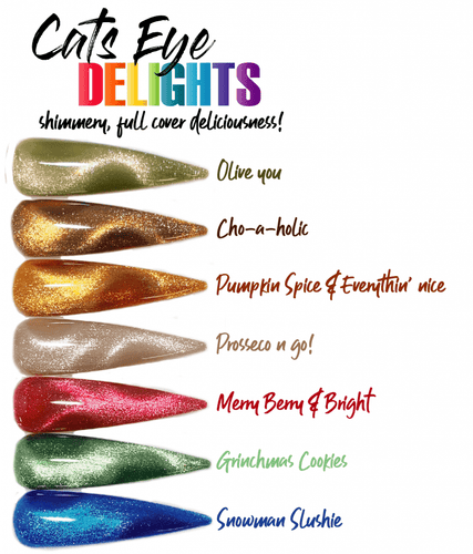 Cats Eye Delights - Full Set and Limited Open Stock