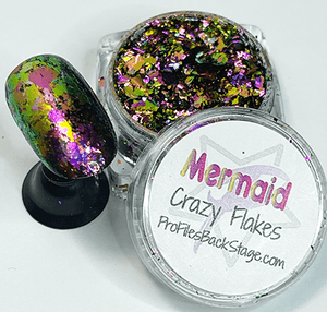 NEW! Crazy Chameleon Chrome Flakes - Mermaid - PF