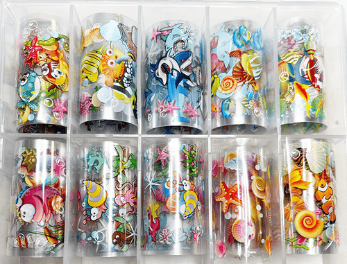 10pc Under the Sea Foil Set - Profiles