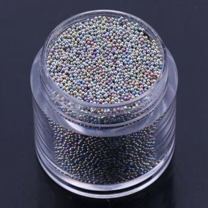 Rainbow Caviar Beads - 15g