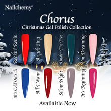 Load image into Gallery viewer, Chorus Full Collection - NEW! Nailchemy - 8-PC FULL SET  &amp; INDIVIDUAL COLORS