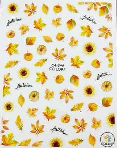 Pasties Fall Leaves 349 - Yellow