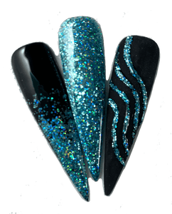 Glitter Bomb 9 - Holographic Blue - NEW FORMULA!