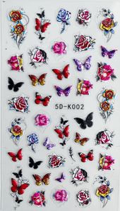 Pasties - 5D Textured Butterflies 002