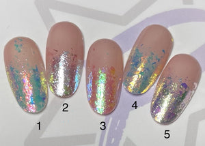 Electric Chrome Flakes - Color #1