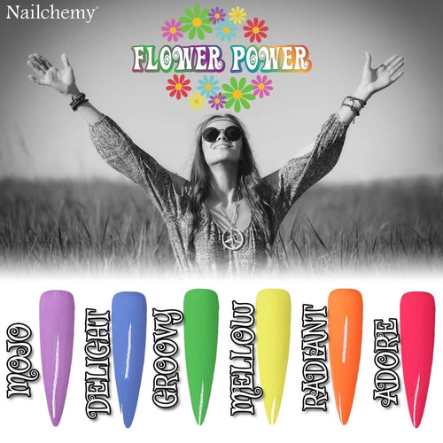 Flower Power Collection - Soak Off Gel Polish - 15ml