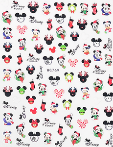 Pasties - Mouse Christmas NEW!- PF's