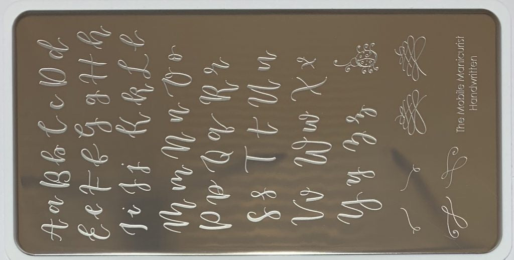 Handwritten Stamping Plate