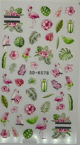 Deb’s Decals - Tropical Vibes - 3D
