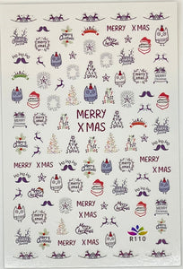 Deb’s Decals - Merry Christmas R110