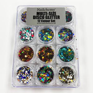 Disco Glitter - 12 Color Collection