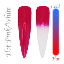 Load image into Gallery viewer, Hot Pink-to-White Color Changing Aura Acrylic-Gel - 30g