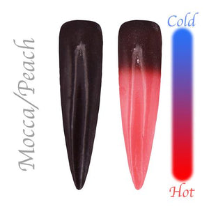 Mocha-to-Peach Color Changing Aura Acrylic-Gel - 30g