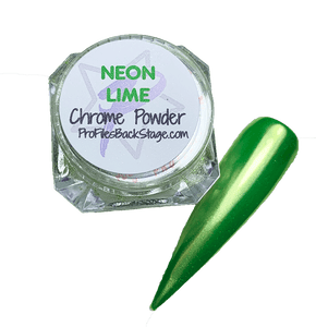 NEON LIME CHROME POWDER