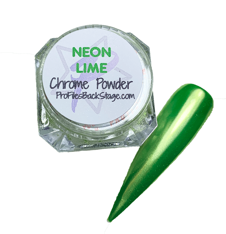 NEON LIME CHROME POWDER