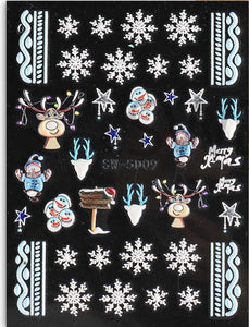Pasties - TEXTURED 5D DECALS SWEATER WEATHER 1  - 5D09 NEW! - PF