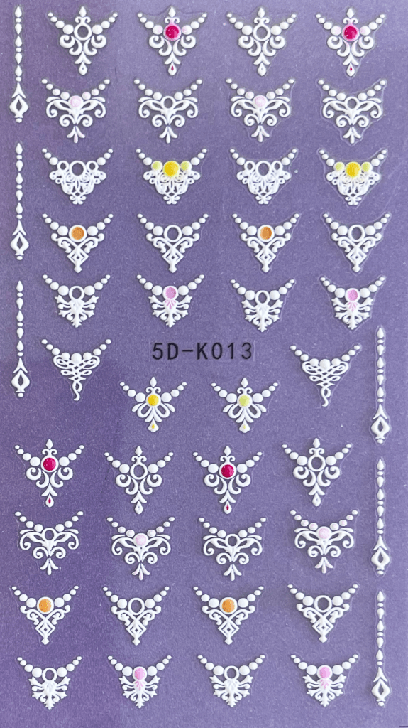 Pasties - Textured 5D -Nail Jewels 013