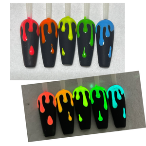 GLOW Gel Art Liners Set of 5 - NEW! Profiles