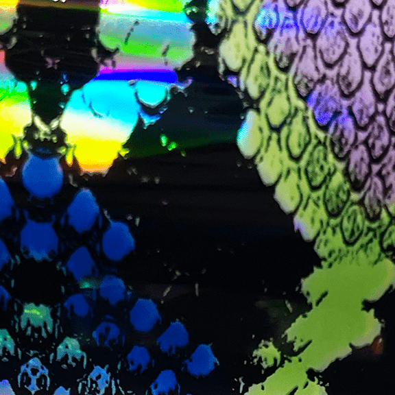 Holo Snake Colorful Transfer Foil