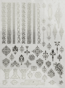 Pasties - Silver Filigree #F02