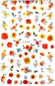 NEW! Pasties  Holo Autumn  Flowers