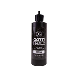 Gotti Nails No Wipe Gel Top Coat (15mL - 0.5 fl oz.) - Gotti Nails
