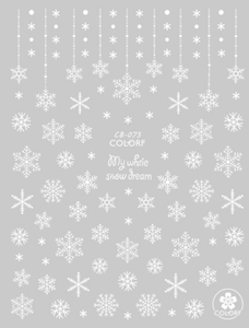 Pasties - Snowflakes - White, Black, Silver, Gold - PF's (4pc Set or Individual Colors)